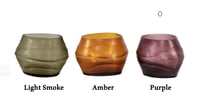 T-Light oval medium holder, purple color - صورة 9