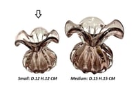 Murano Crystal Vase, Small - صورة 6