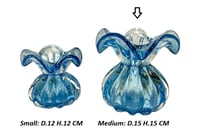 Murano Crystal Vase, Medium - صورة 6