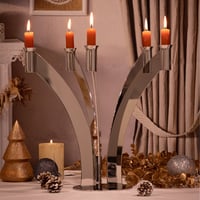 Five flames candleholder - صورة 3