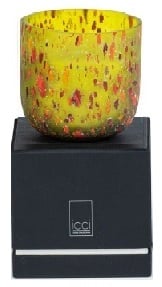 شمعة صغيرة معطرة مع مزهرية / Small Scented Candle with Crystal Vase - صورة 1