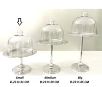 Small Cake Stand + Plain Lid - صورة 5