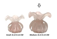 Murano Crystal Vase, Medium - صورة 5