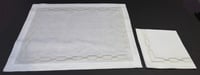 Oval Chain Frame Design Placemats with Napkins Set For 12.Persons - Image 2