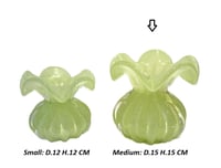 Murano Crystal Vase, Medium - صورة 4