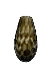Elegant glass vase for holding flowers - صورة 4