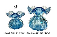Murano Crystal Vase, Small - صورة 7