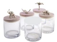 Luxury Decorative Shagreen Leather/Lavender Set (5 Pieces) - صورة 10