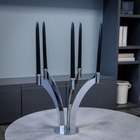 Five flames candleholder - صورة 9
