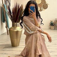 Jalabiya - Beige - صورة 1