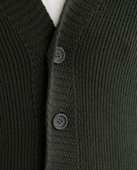 Green Cardigan  - صورة 2