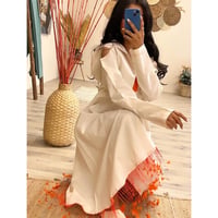 Jalabiya - Orange color - صورة 1
