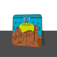 four-pack acrylic coasters of kingdom region - Image 6