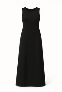 Dress Abaya / Black - صورة 1