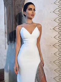 فستان بلا أكمام مشد طويل  - صورة 2