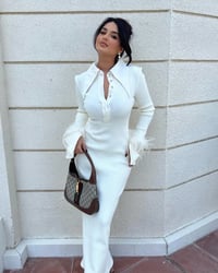 فستان بأكمام طويلة طويل - صورة 3