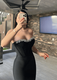 فستان بلا أكمام مشد طويل - صورة 2