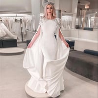 فستان بأكمام طويلة سهرة طويل - صورة 1