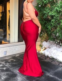 فستان بلا أكمام طويل - صورة 8
