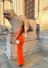فستان بلا أكمام مشد طويل  - صورة 2