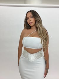 طقم تنورة طويلة من قطعتين - صورة 3