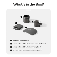 LAYBIRD MagAttach Coffee Scale ميزان قهوة رقمي من ليبيرد - صورة 4