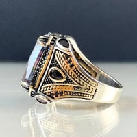 خاتم تركي فضة - صورة 3