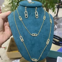 طقم داينتي دبي – قلادة وقرط مودا - Image 4