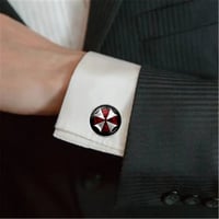 بدلات فرنسية كلاسيكية مع أزرار للرجال والنساء ، قمصان ، أظافر كم ، أزرار أكمام ، أبيض ، أحمر ، مظلة ، موضة - صورة 6