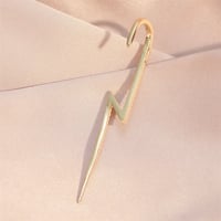 أقراط البرق الزركونية - Image 4