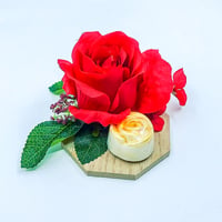 صابون توزيعات شكل ورد - صورة 1