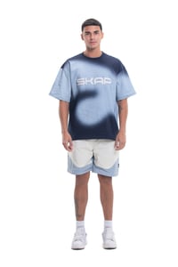 Spray Painted T-Shirt Blue - Image 19