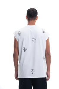 Palm Tank Top White - Image 27