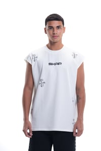Palm Tank Top White - Image 28