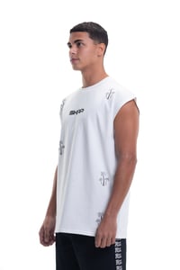 Palm Tank Top White - Image 22