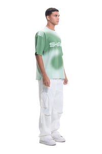 Spray Painted T-Shirt Green - Image 5