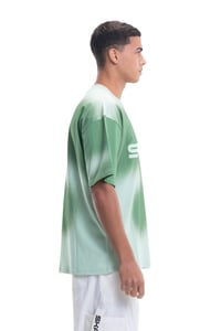 Spray Painted T-Shirt Green - Image 22