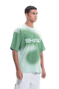 Spray Painted T-Shirt Green - Image 19