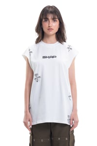 Palm Tank Top White - Image 19