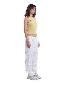 Women Tank Top Yellow - Image 13