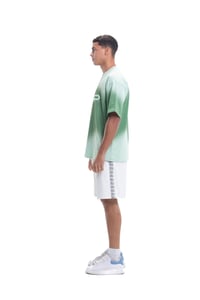Spray Painted T-Shirt Green - Image 4
