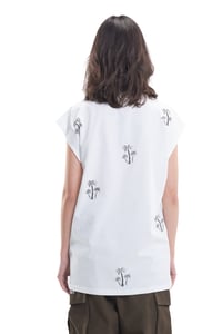 Palm Tank Top White - Image 24