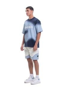 Spray Painted T-Shirt Blue - Image 14