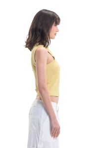 Women Tank Top Yellow - Image 9