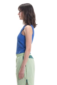 Women Tank Top Blue - Image 9