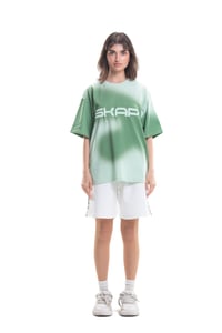 Spray Painted T-Shirt Green - Image 21
