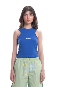 Women Tank Top Blue - Image 1