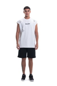Palm Tank Top White - Image 9