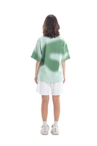 Spray Painted T-Shirt Green - Image 14