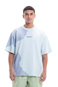Pattern T-Shirt Blue - Image 28